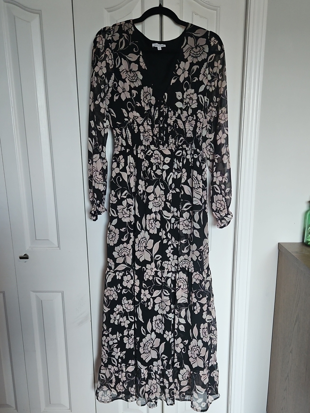 Patrons of Peace Black Maxi Dress 🌸 Size M